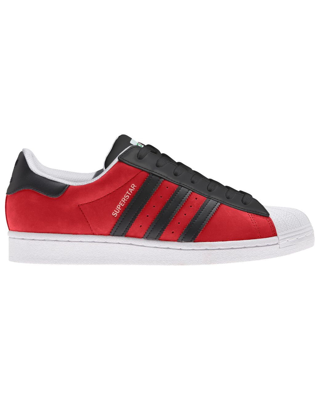adidas superstar red and gold
