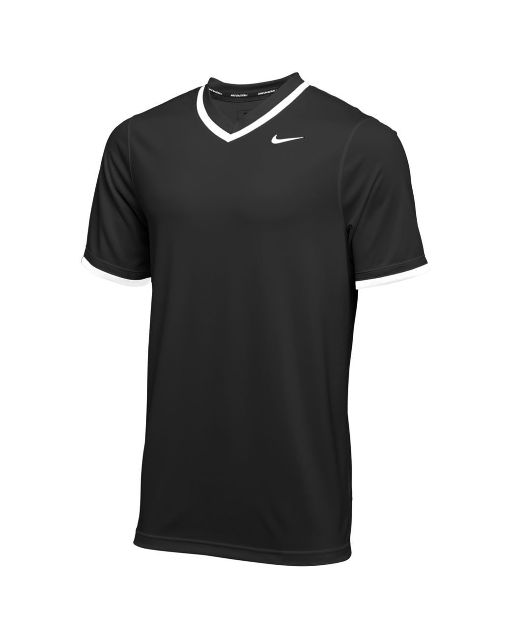 Nike Synthetic Team Vapor Select Vneck Jersey in Black/White (Black