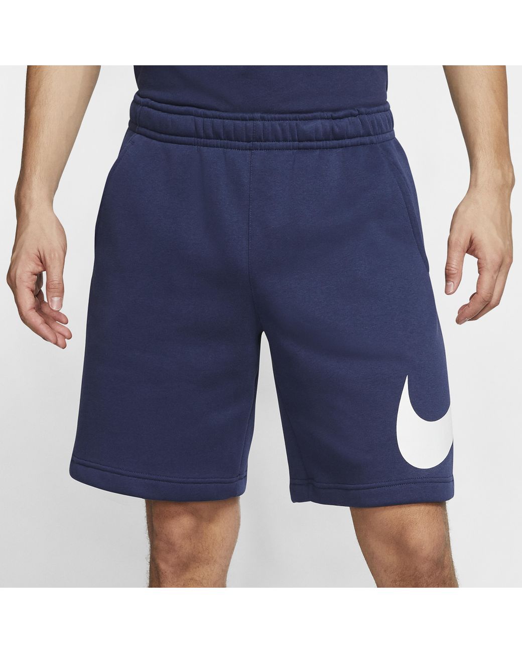 Nike Fleece Gx Club Shorts in Midnight Navy/White (Blue) for Men - Save 13%  - Lyst