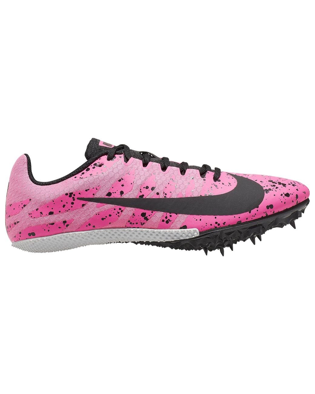 Nike Synthetic Zoom Rival S 9 Sprint Spikes in Pink - Lyst