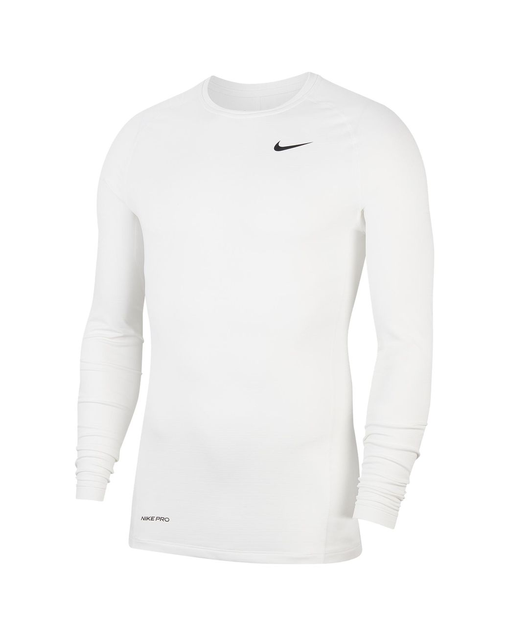 Nike Synthetic Pro Warm Compression Long Sleeve Crew Shirts Top in ...