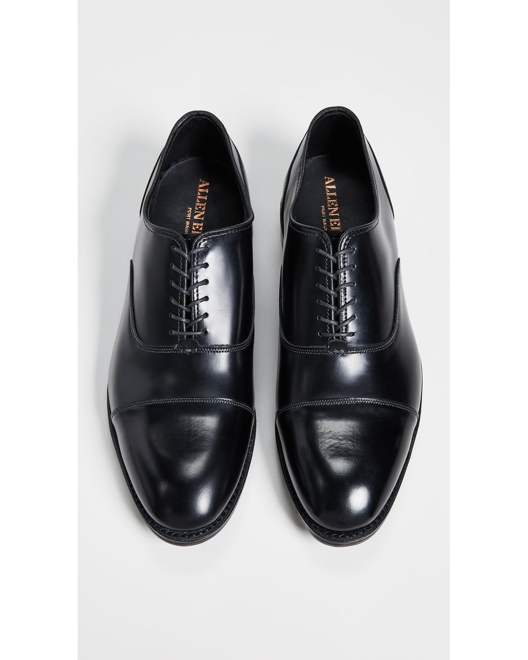 allen edmonds cap toe shoes