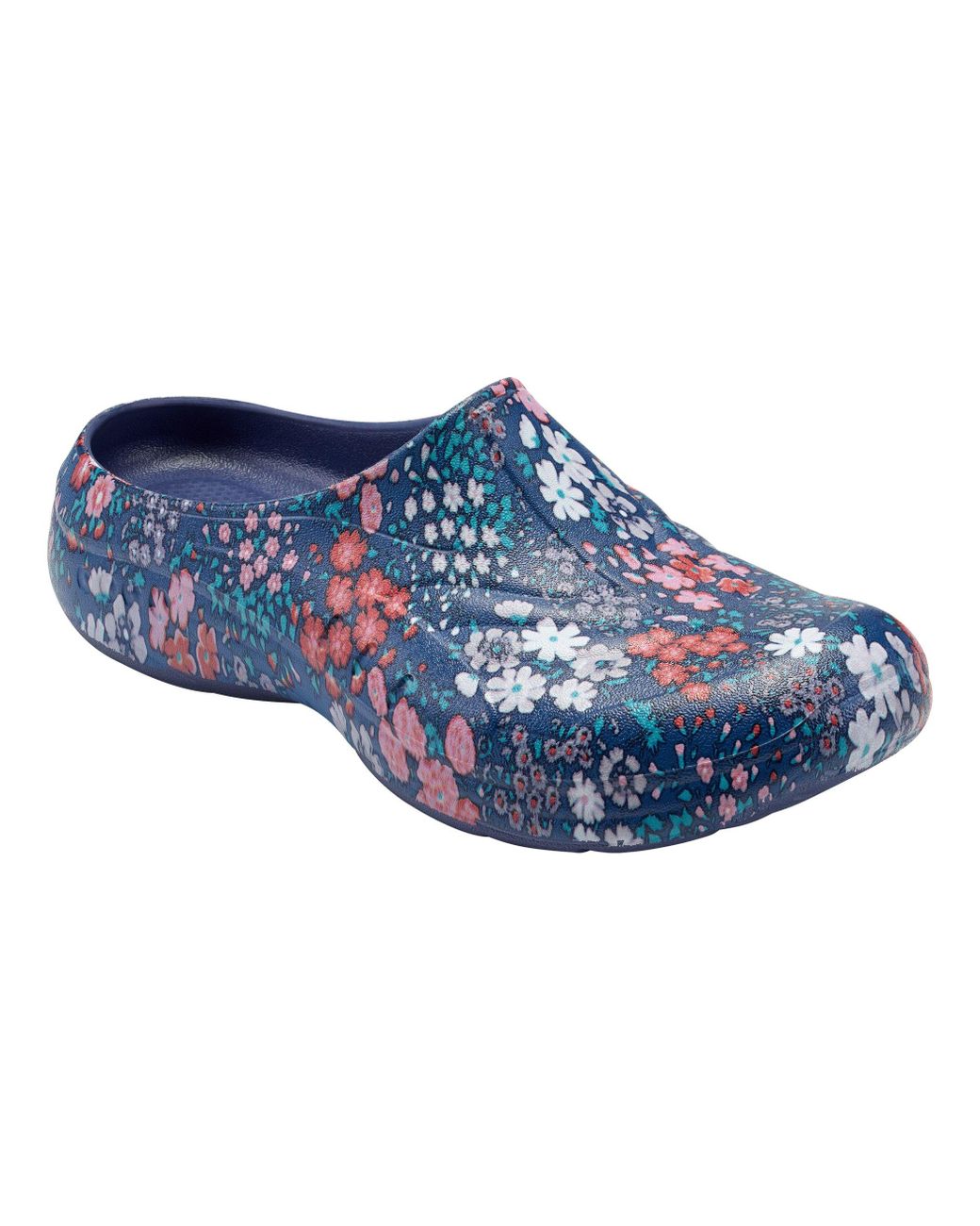 Easy Spirit Rubber Martha Stewart Tgarden Slip Resistant Clogs In Blue Lyst 3592