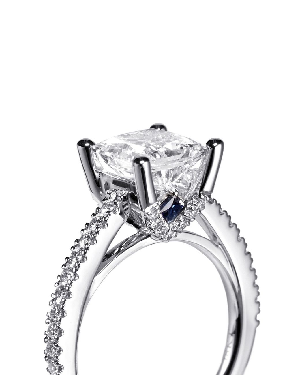 Vera Wang Love Boutique Diamond and White Gold Engagement Ring in Metallic  | Lyst