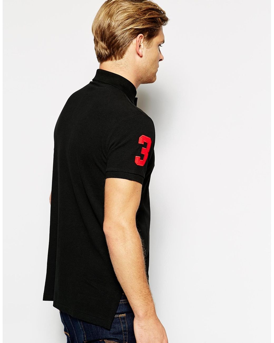 Polo Ralph Lauren Polo with Russia Flag in Black for Men | Lyst