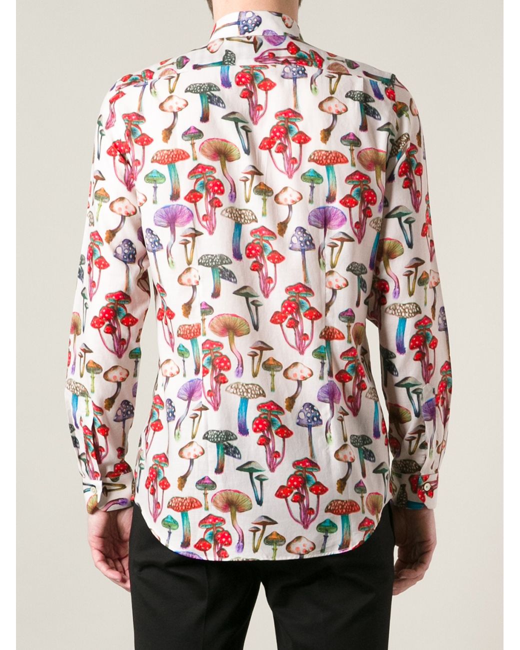 mushroom mens shirt