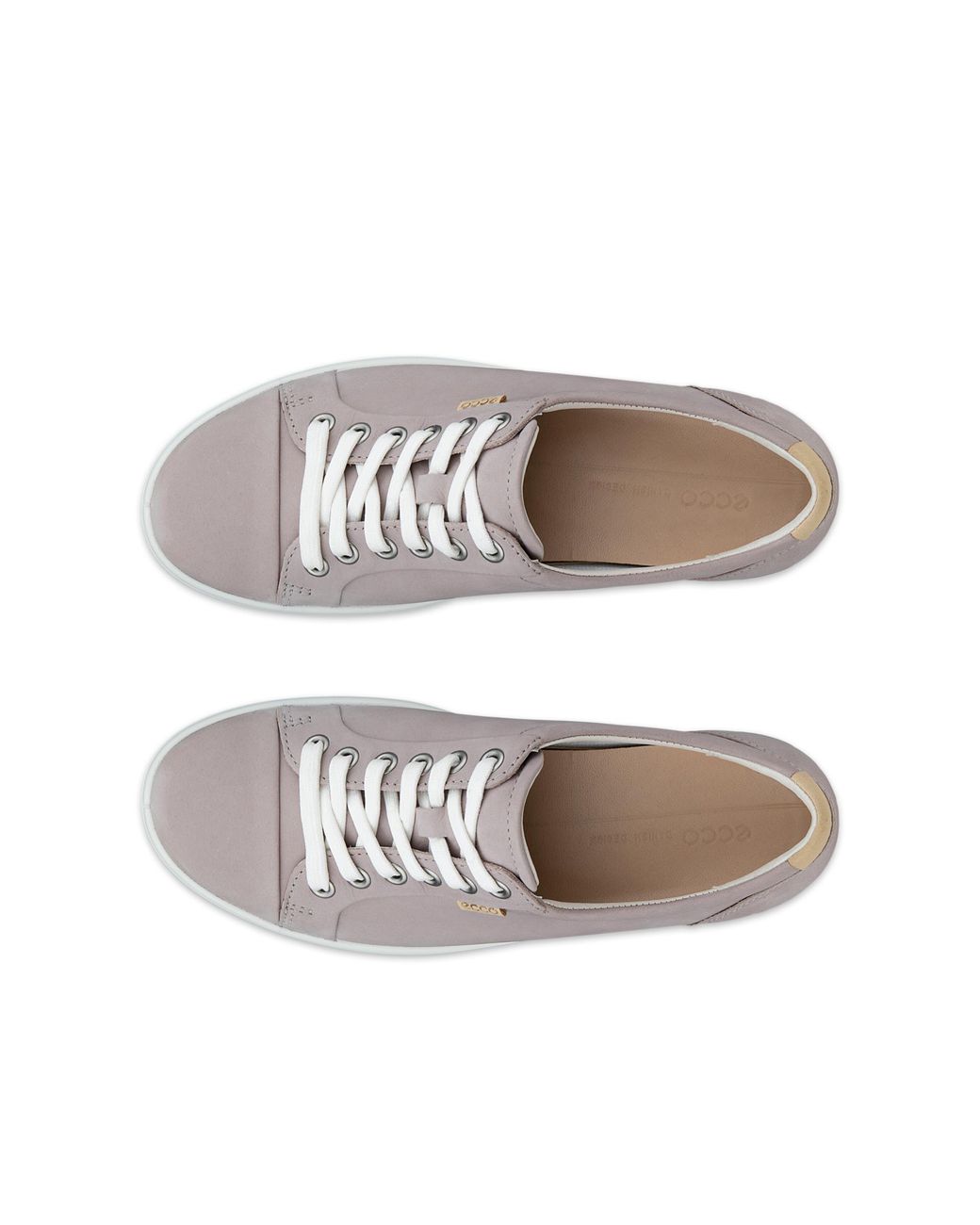 Ecco White Soft 7 Sneaker