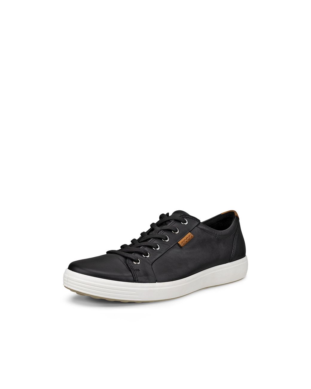 Ecco Black Soft 7 Sneaker for men