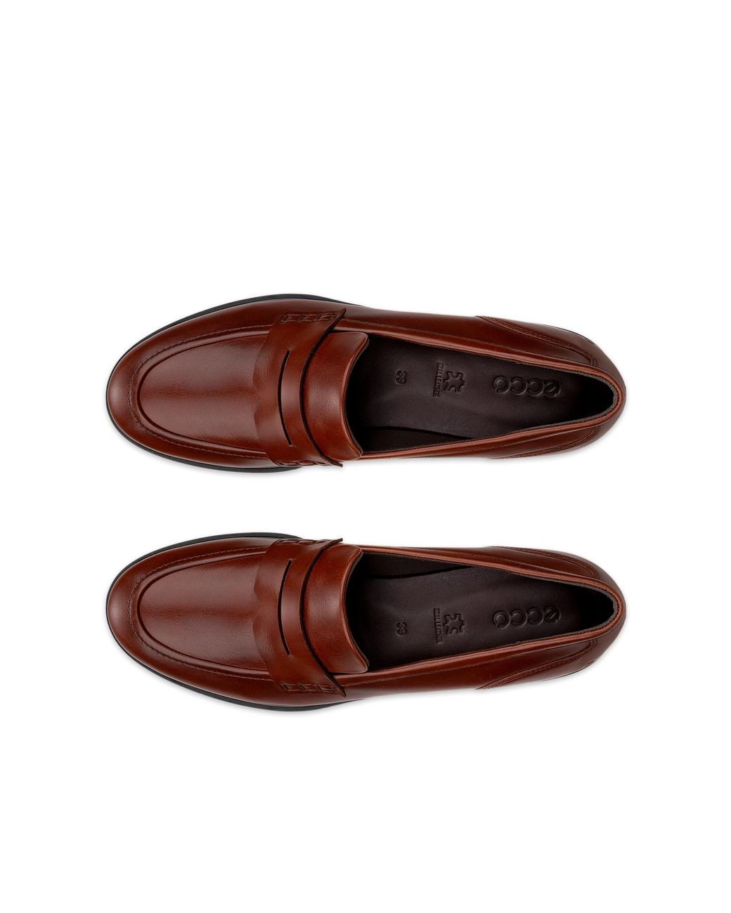 Ecco Brown Dress Classic 15 Loafer Size