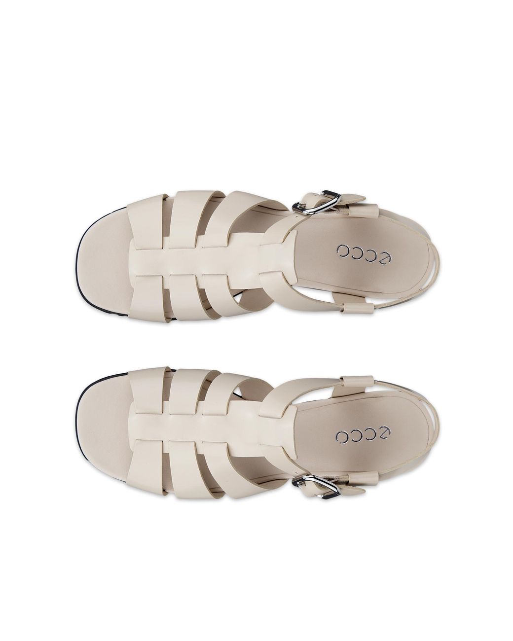 Ecco White Sculpted Alba 25