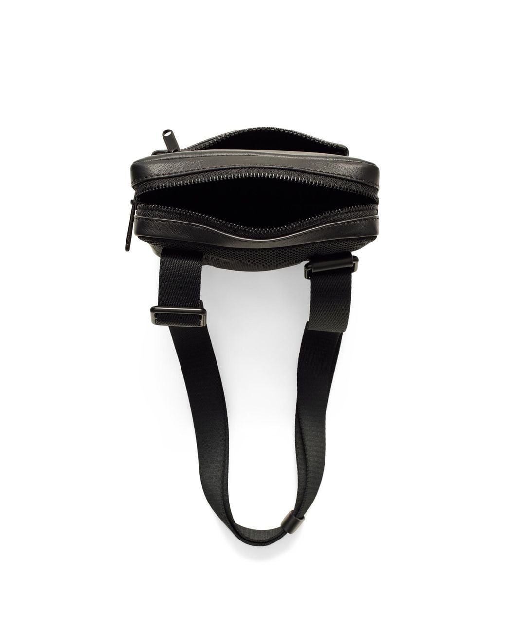 Ecco Black Flat Pouch City for men