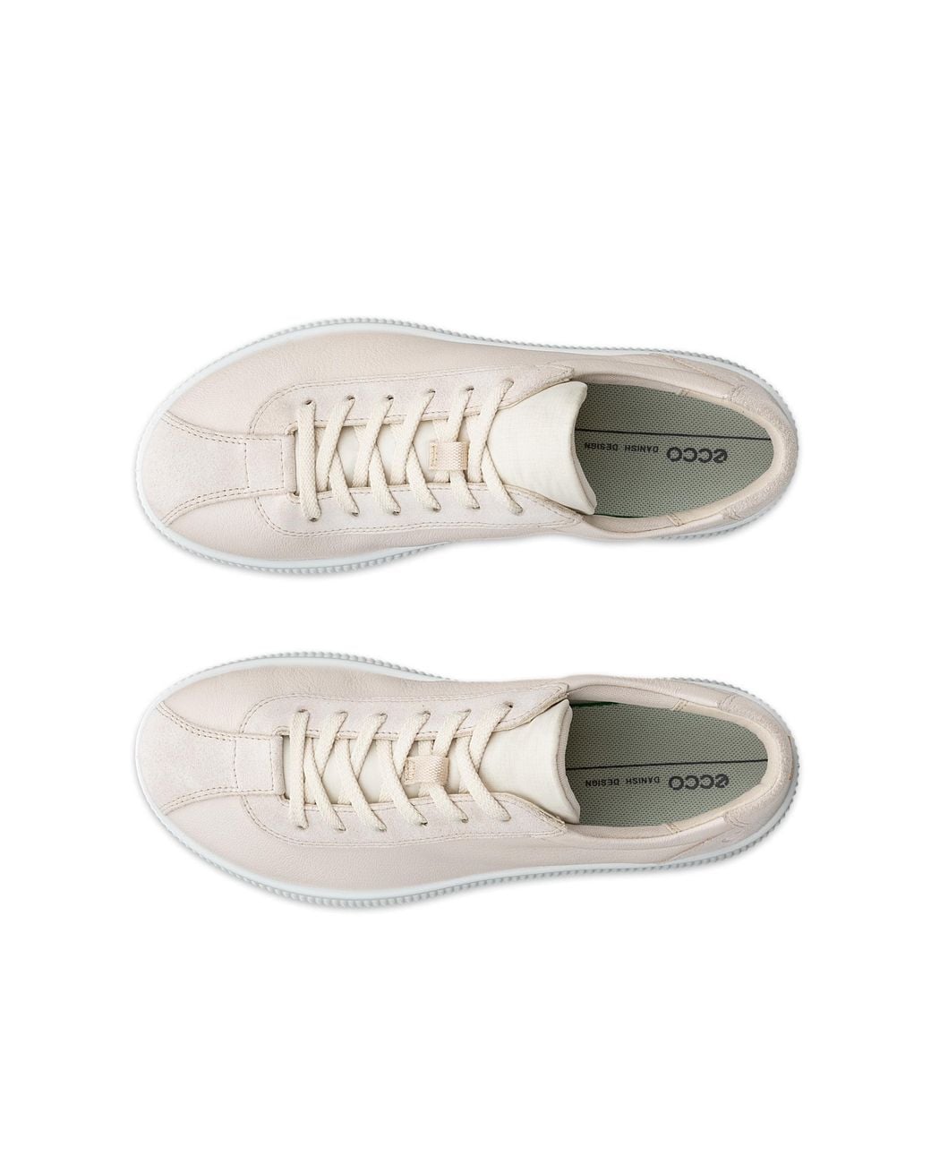 Ecco White Soft Zero