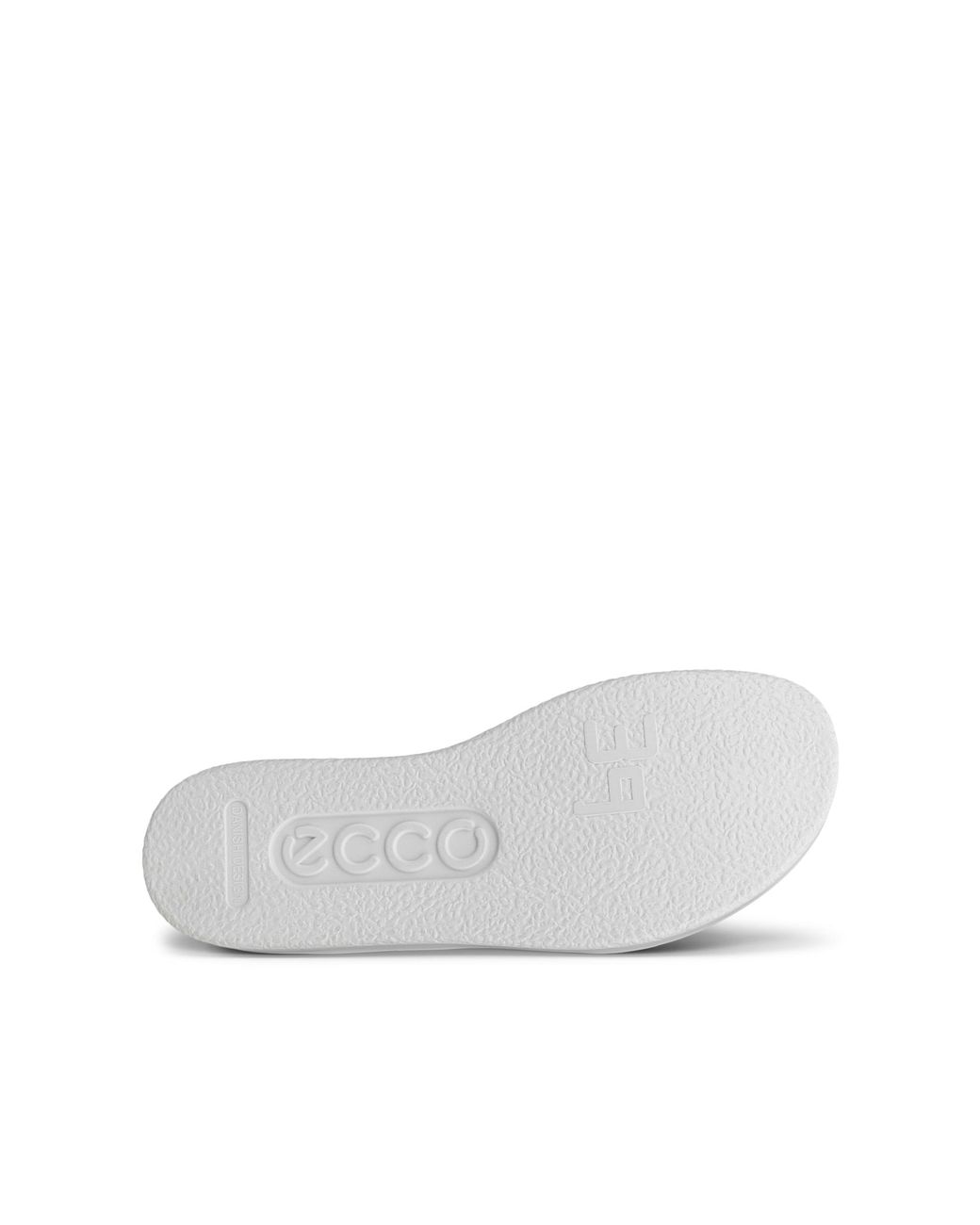 Ecco White Flowt Leather Pure