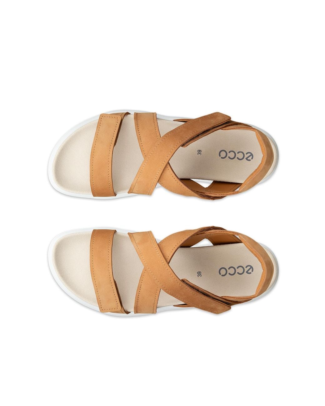Ecco Brown Soft Sandal