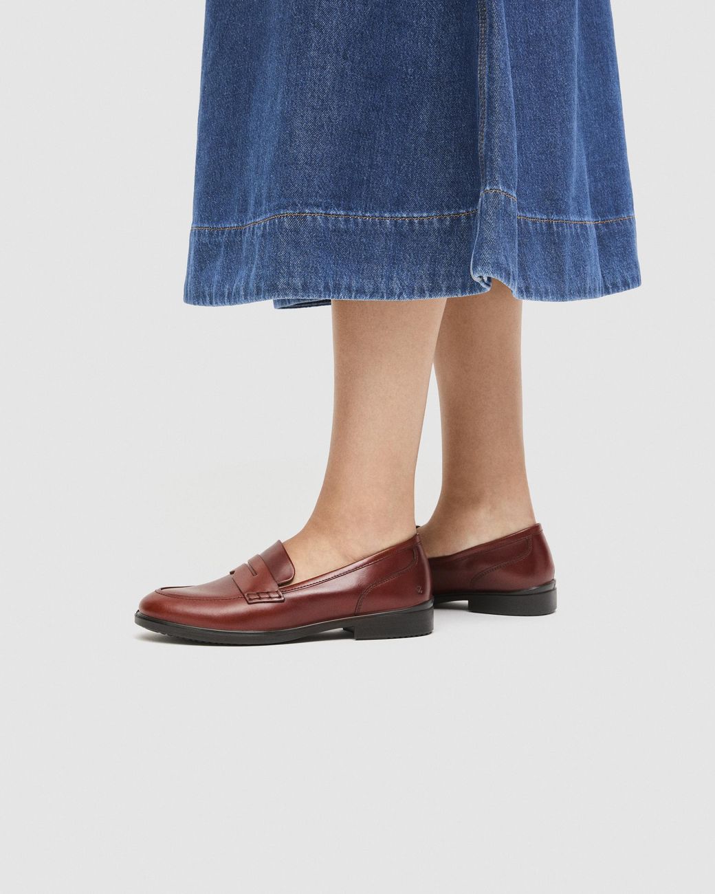Ecco Brown Dress Classic 15 Loafer Size
