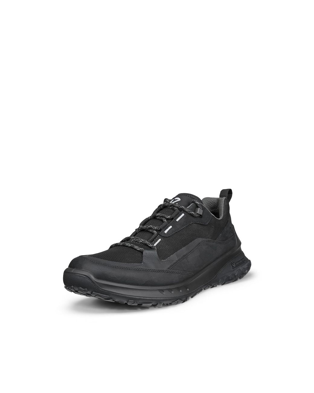 Ecco Black Ult-trn Waterproof Low Shoe Size for men