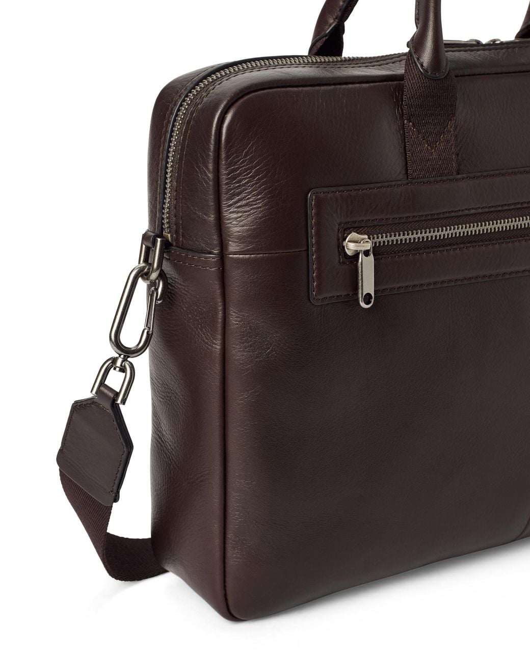 Ecco Brown Mode Laptop Bag for men