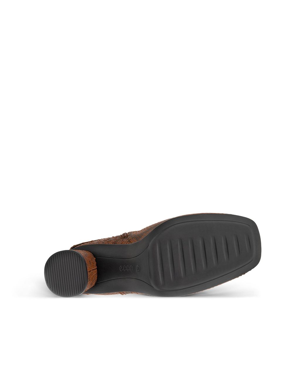 Ecco Brown Sculpted Alba Block 65