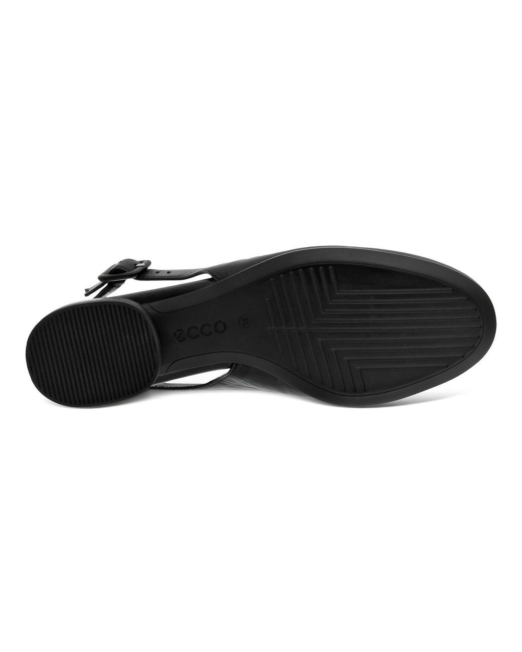 Ecco Leather Anine Sling-back Flats in 