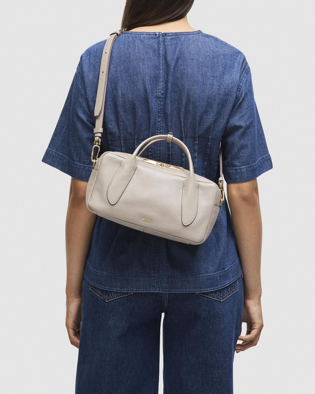 Ecco Natural Bowling Bag M