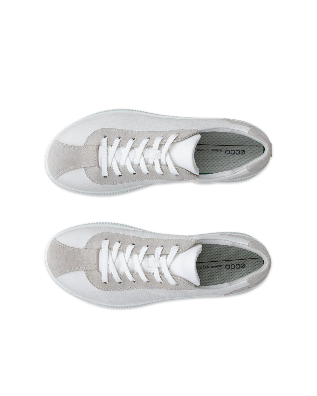 Ecco White Soft Zero