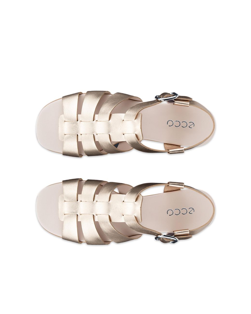Ecco White Sculpted Alba 25