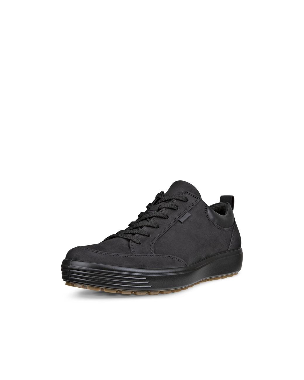 Ecco Black Soft 7 Tred for men