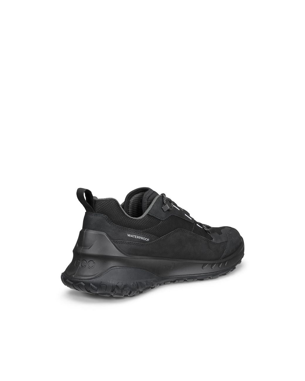 Ecco Black Ult-trn Waterproof Low Shoe Size for men