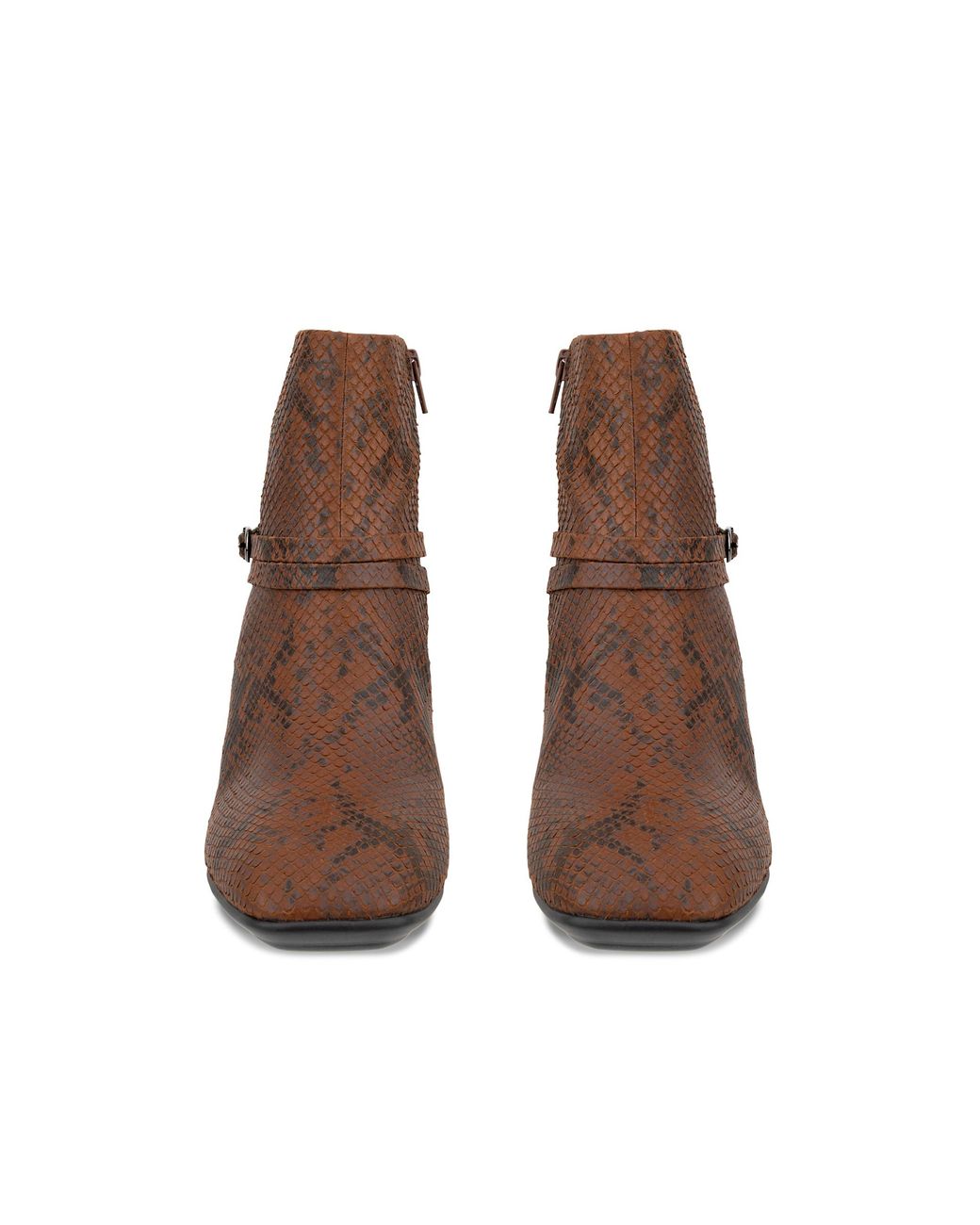Ecco Brown Sculpted Alba Block 65