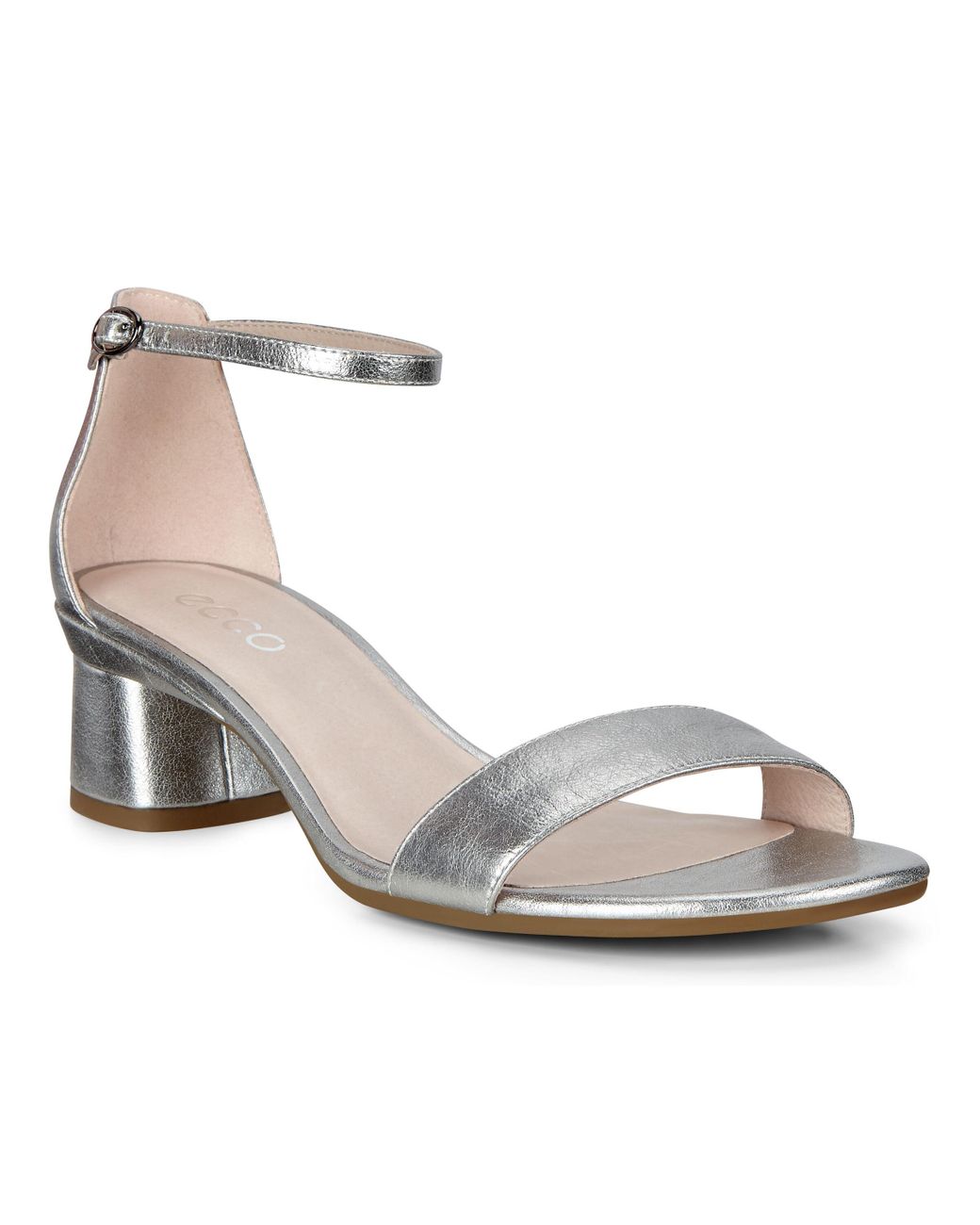ecco block heel sandals