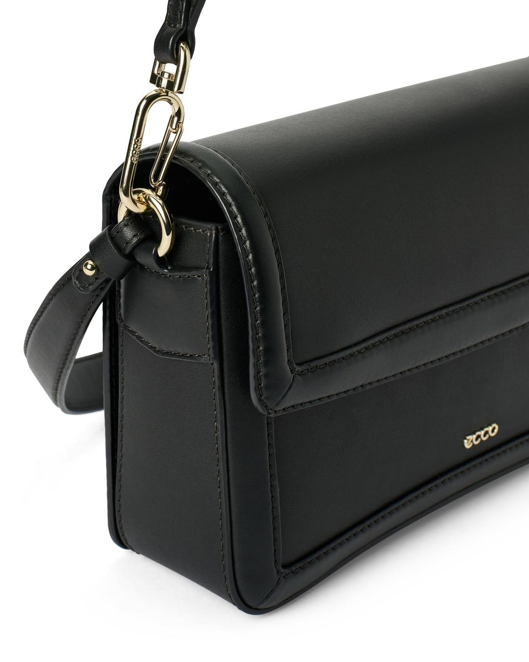 Ecco Black Pinch Bag