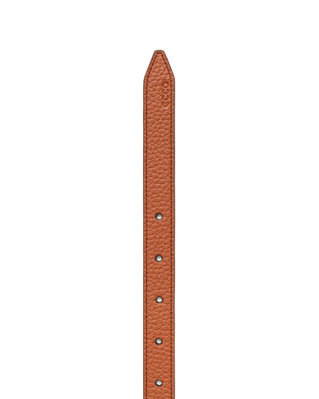 Ecco White Belts Pebble Leather