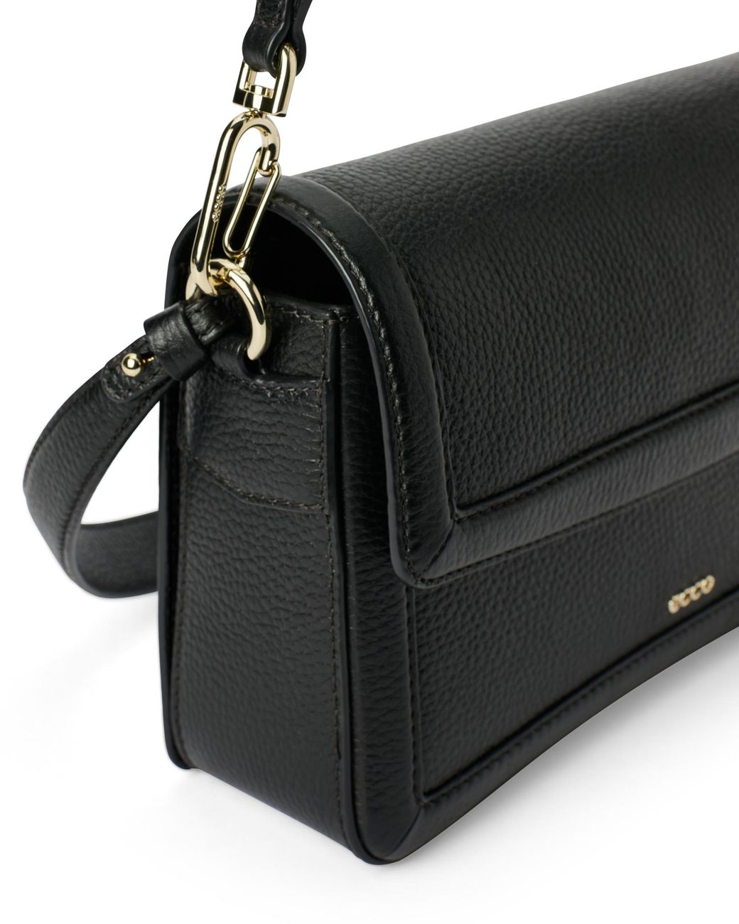Ecco Black Pinch Bag