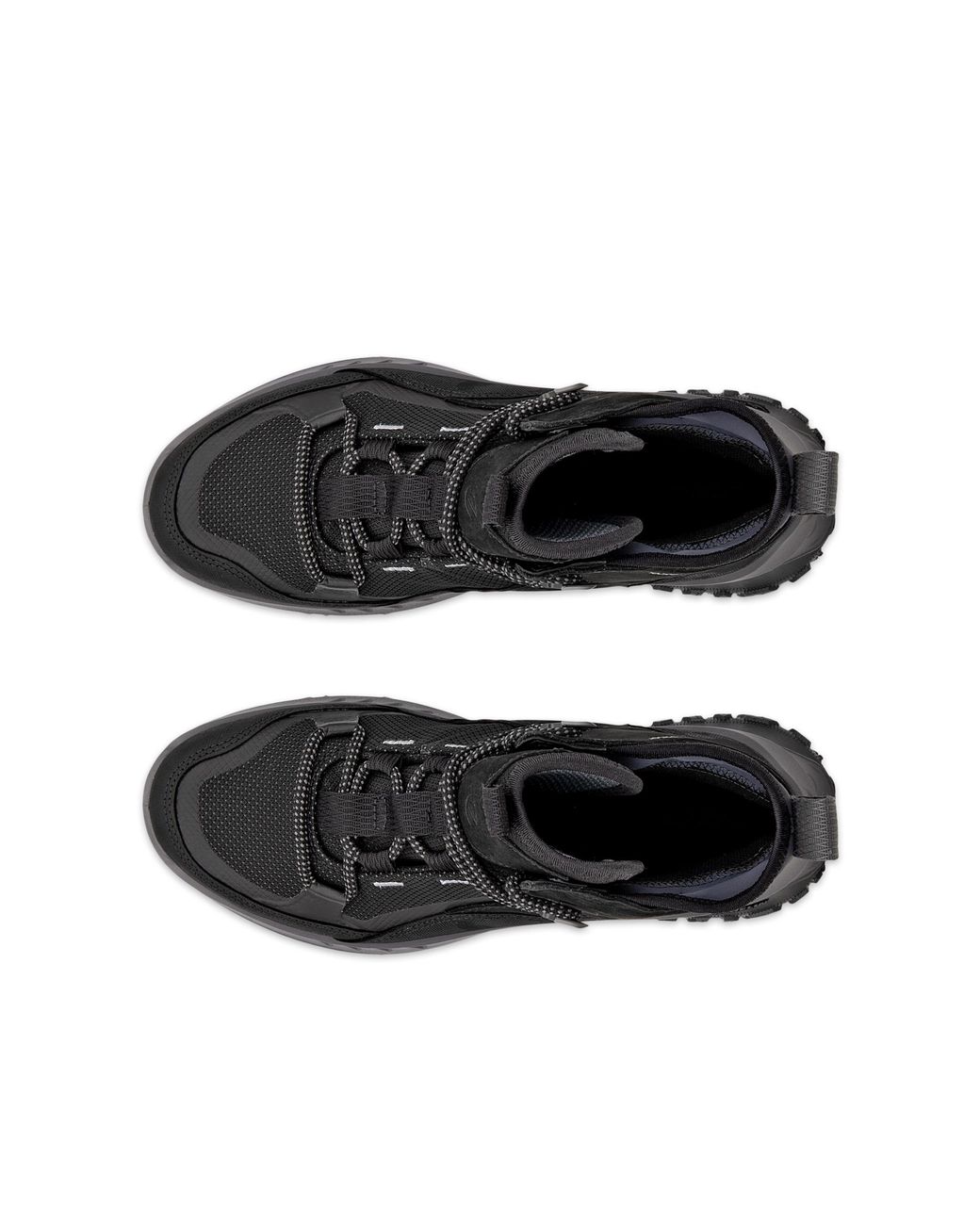 Ecco Black Ult-trn Waterproof Mid Boot Size