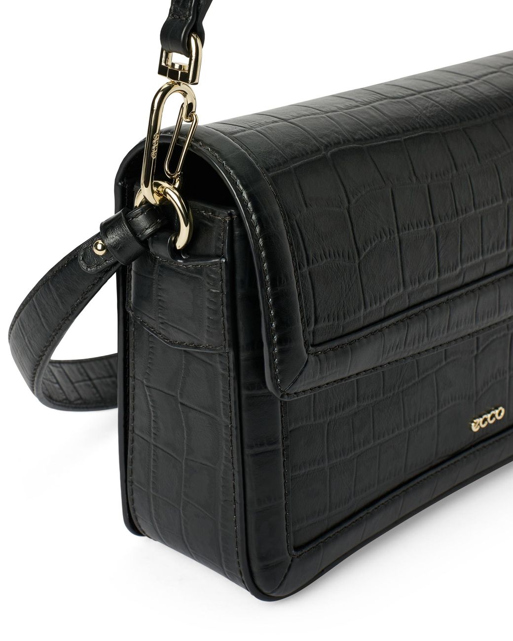 Ecco Black Pinch Bag