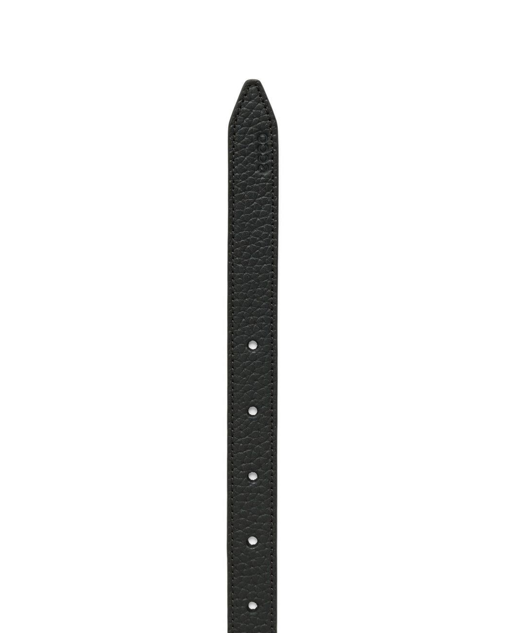 Ecco White Belts Pebble Leather