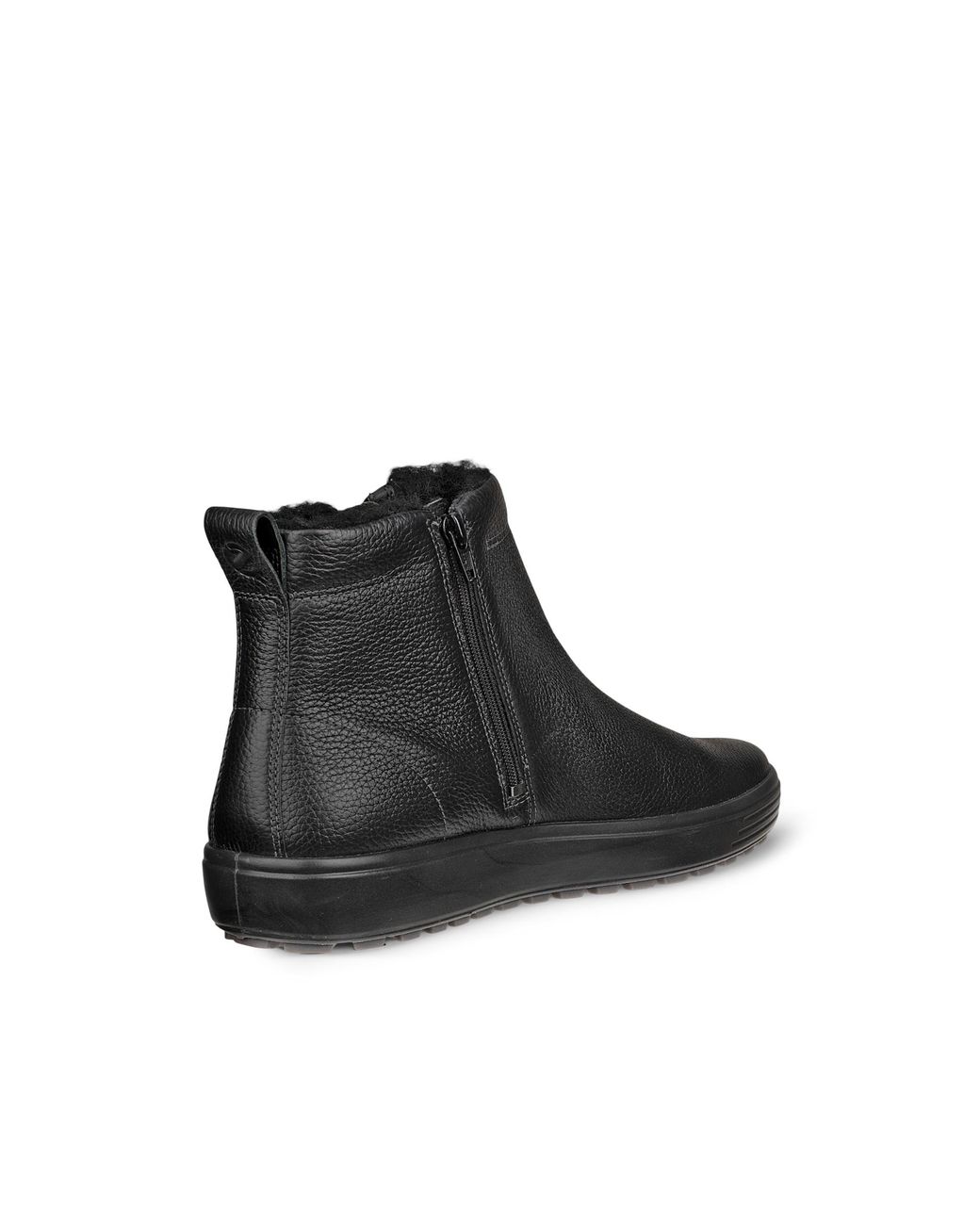 Ecco Black Soft 7 Tred for men