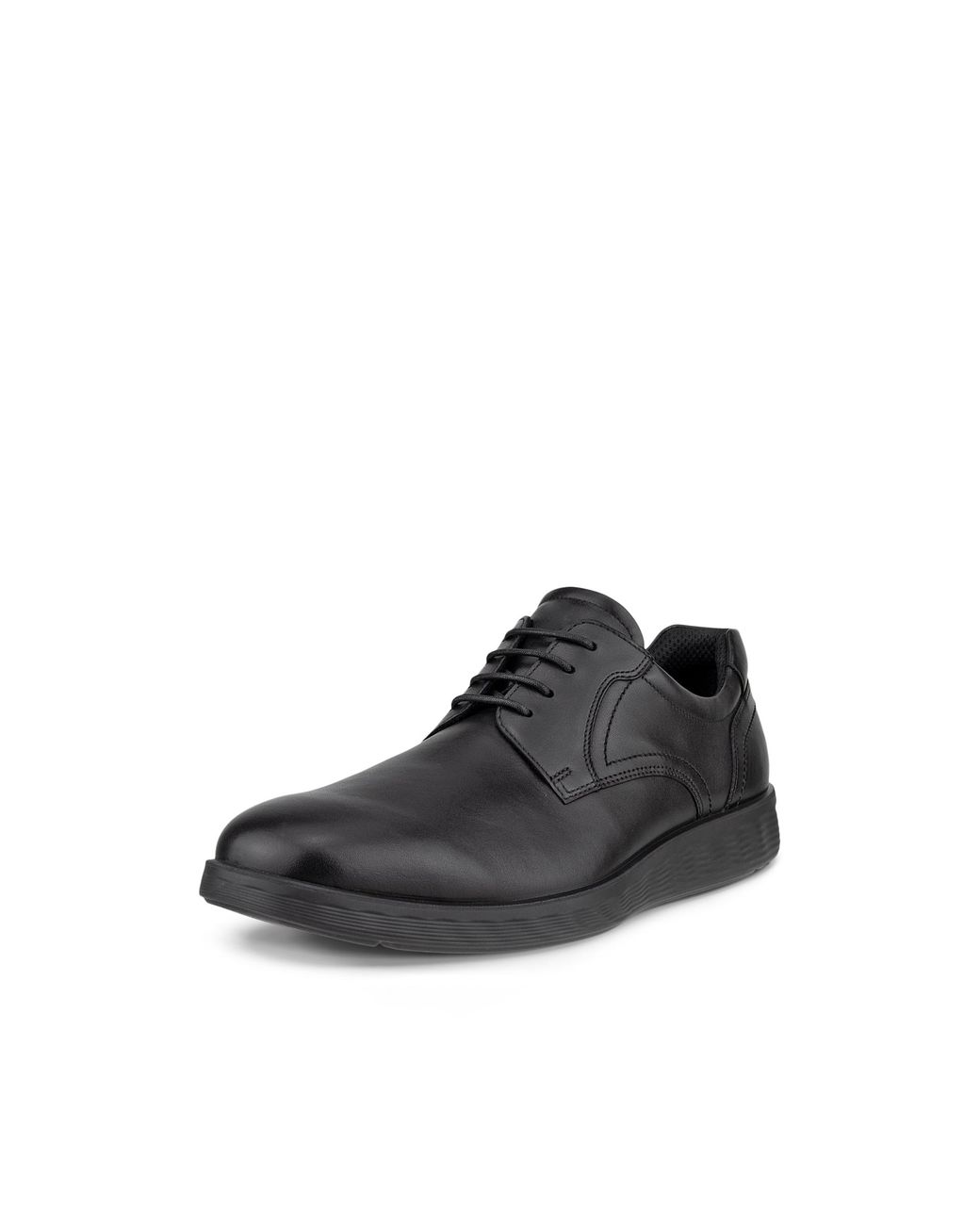 Ecco Black S. Lite Hybrid Derby Shoe