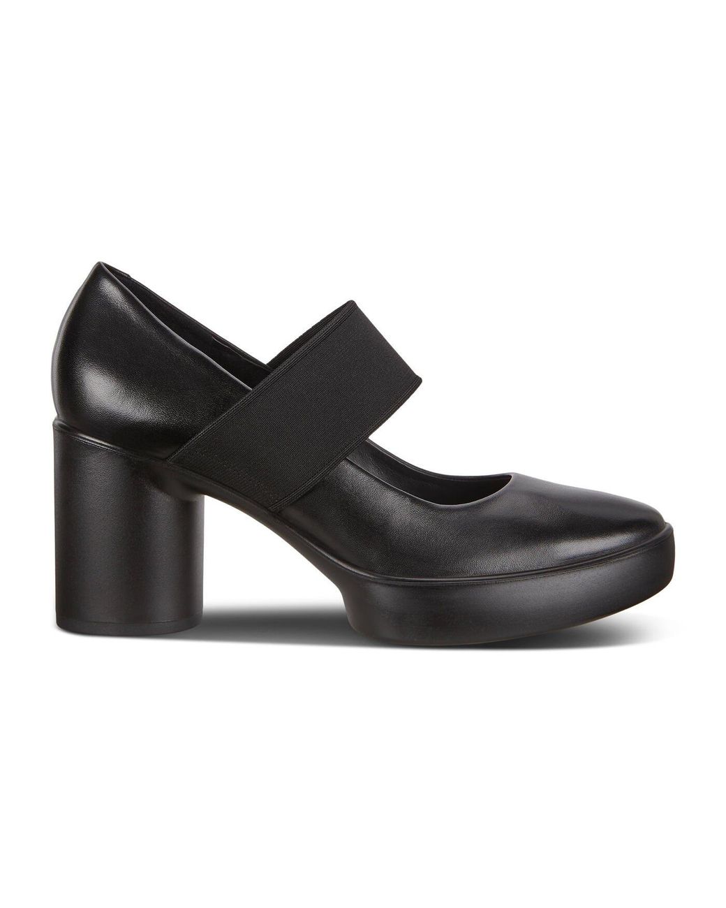 Ecco Shape Sculpted Motion 55 Mary Janes in Black | Lyst