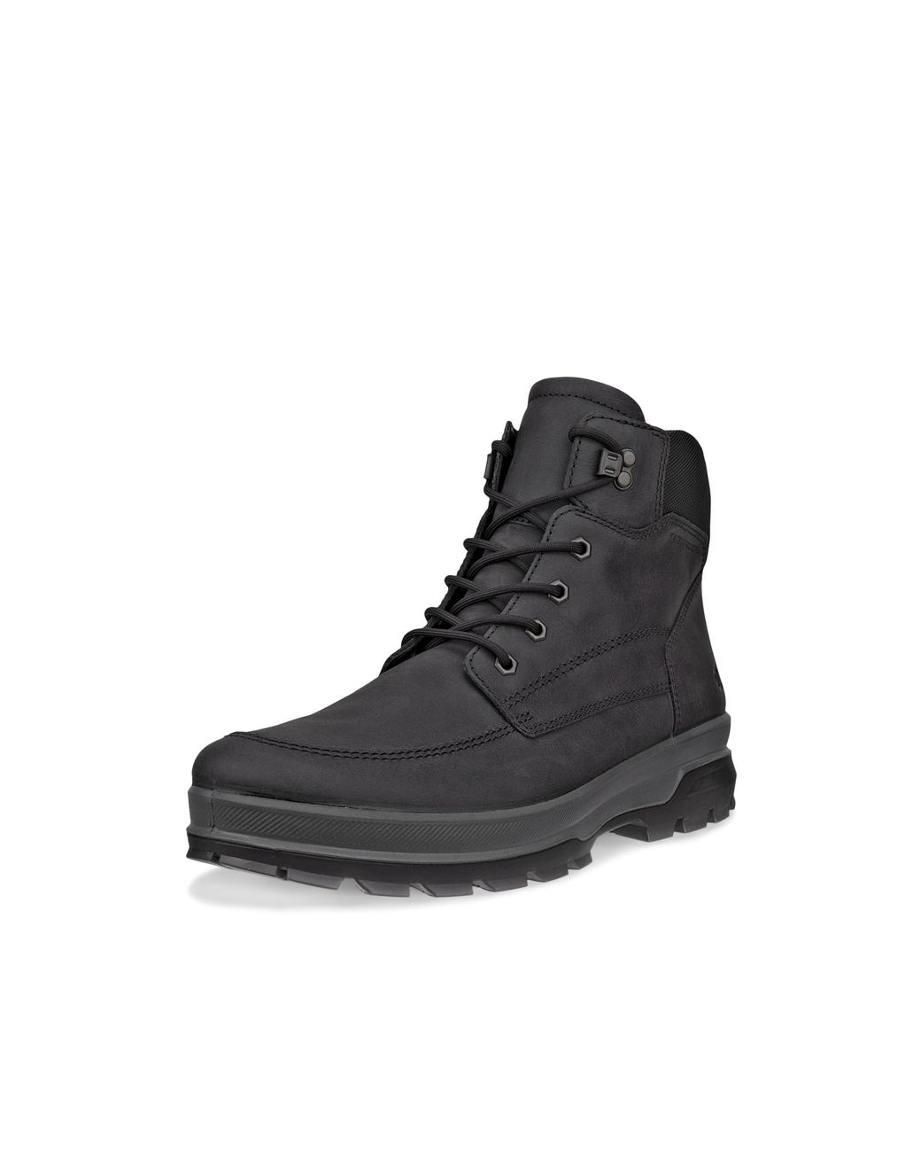 Ecco Black Rugged Track for men