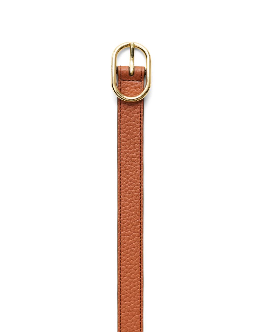 Ecco White Belts Pebble Leather
