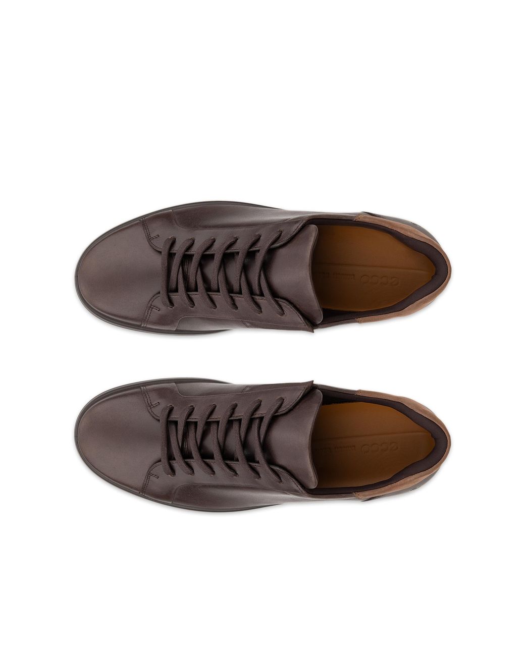 Ecco Brown Soft 7 Sneaker for men