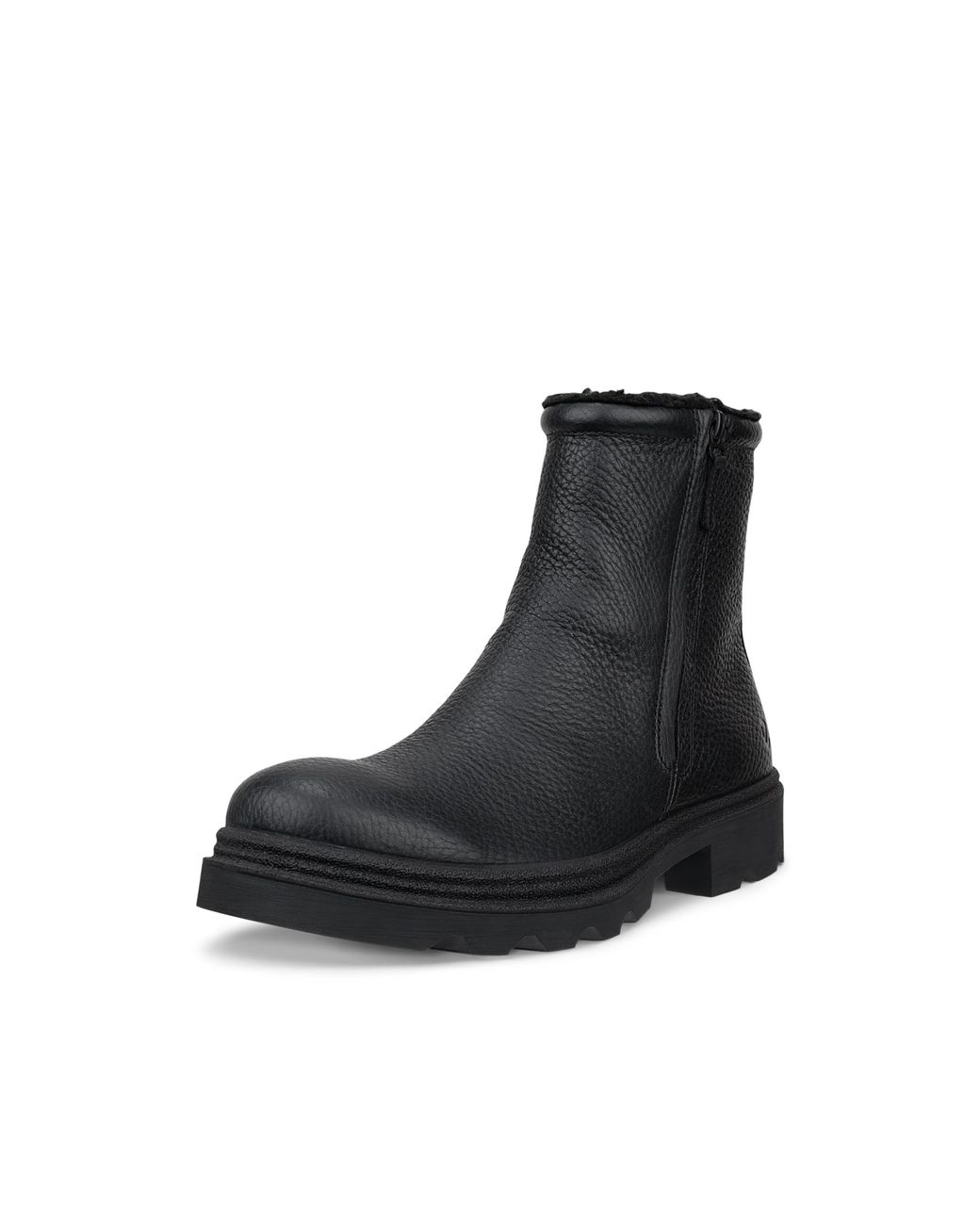 Ecco Black Grainer for men
