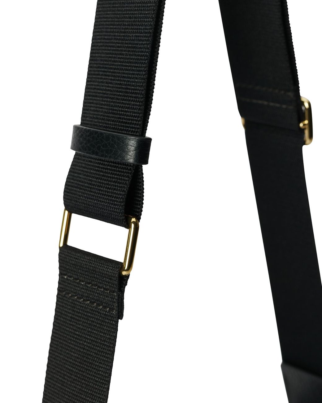 Ecco Black Essential Saddle Bag