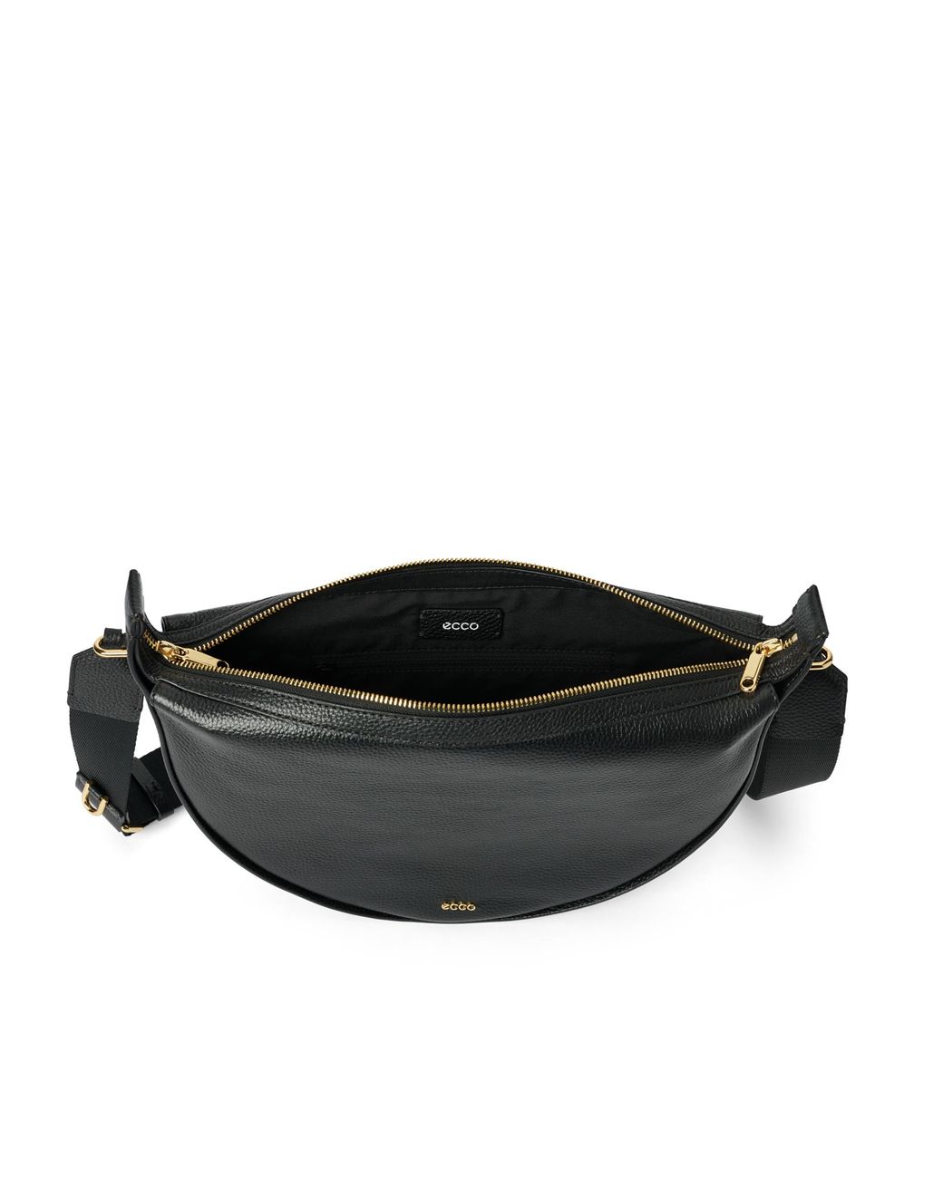 Ecco Black Fortune Bag M