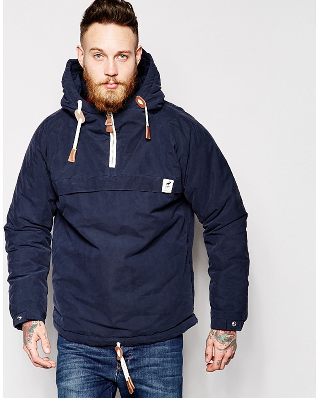 Fat Moose Sailor Anorak in Blue for Men Lyst Canada
