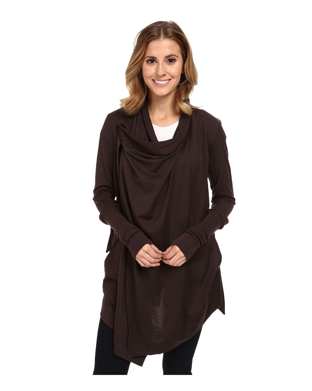 Icebreaker wrap sweater on sale