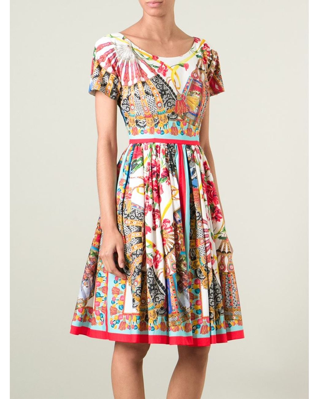 Dolce gabbana sicilian dress hotsell