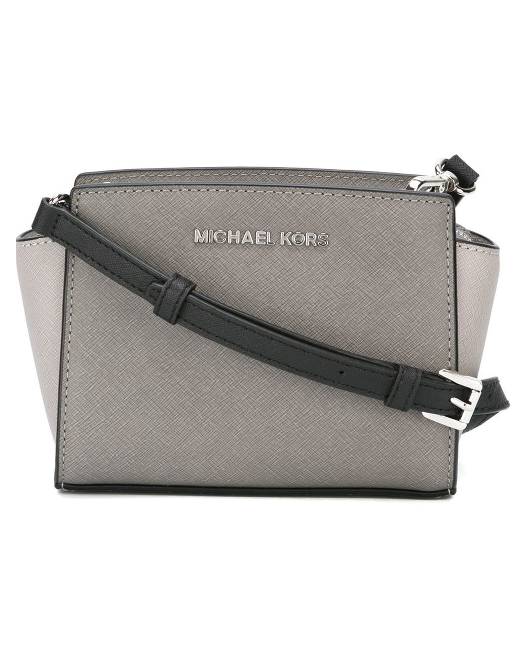 MICHAEL Michael Kors 'selma' Crossbody Bag in Gray