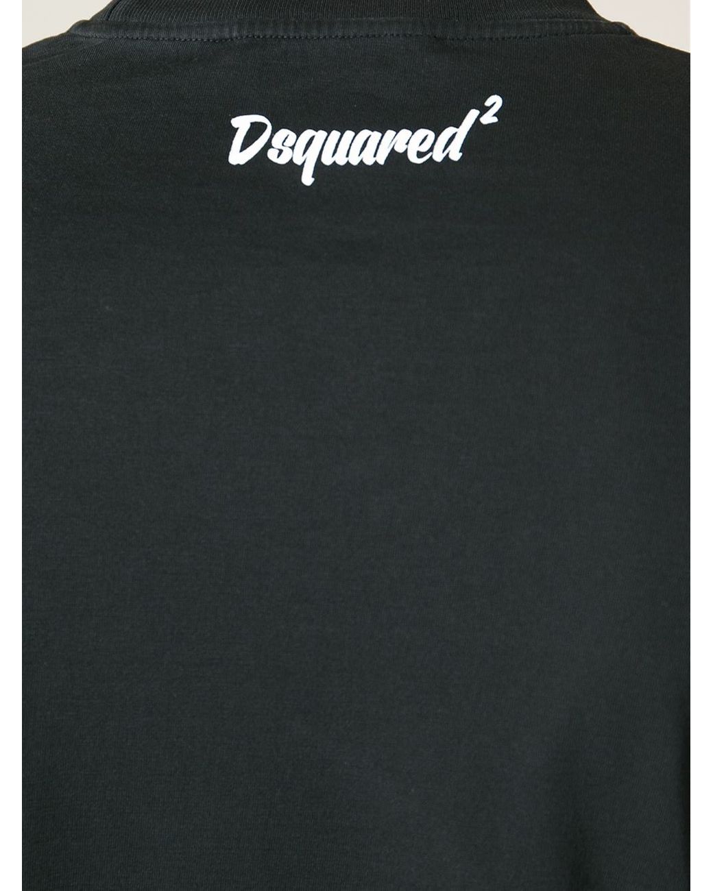 DSQUARED2 / Mother Fucker ポロシャツ DSQUARED2 ディースクエアード Chic Fucker charcoal T-shirt